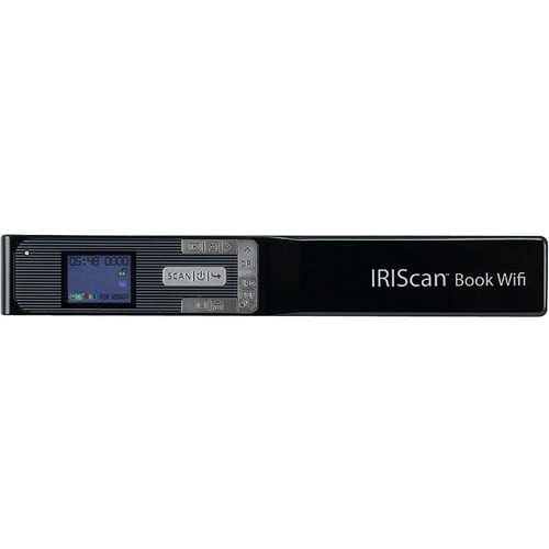 Escáner de mano I.R.I.S. IRIScan Book 5 Wifi - 1200 ppp Óptico - Escaneo sin PC - USB