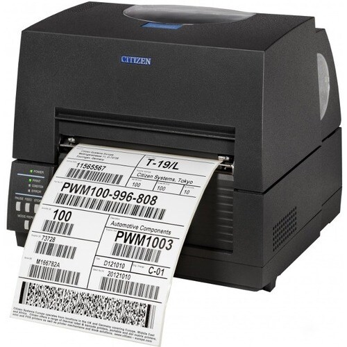 Citizen Printer Cutter - 168 mm (6.61") Print Width - 150 mm/s Mono - 203 dpi - 32 MB - USB - Serial - Label, Notch, Card,