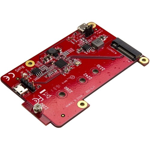 StarTech.com Raspberry Pi Board - USB 2.0 480Mbps - USB to M.2 SATA Converter - USB to SATA Raspberry Pi SSD - Connect an 