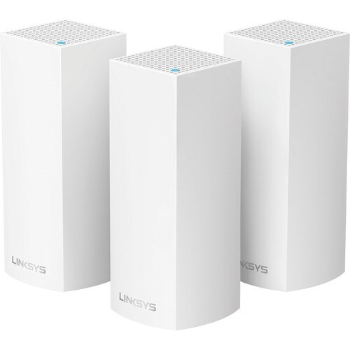 Linksys Velop Wi-Fi 5 IEEE 802.11ac Ethernet Wireless Router - 2.40 GHz ISM Band - 5 GHz UNII Band - 6 x Antenna(6 x Inter