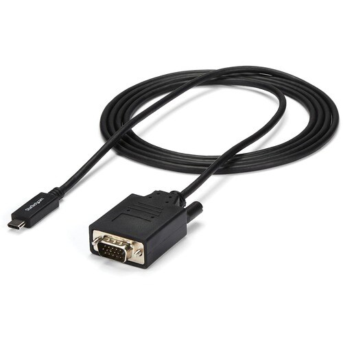 StarTech.com 2 m USB/VGA Videokabel für Projektor, Monitor, Workstation, Videogerät, Chromebook, MacBook, TV, MacBook Air,