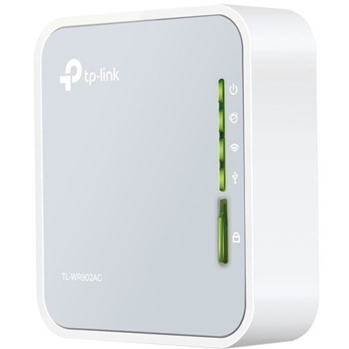 TP-Link TL-WR902AC Wi-Fi 5 IEEE 802.11ac Ethernet Drahtlos Router - Dualband - 2,40 GHz ISM-Band - 5 GHz UNII-Band - 2 x A