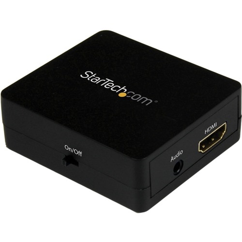 StarTech.com HDMI Audio Extractor - HDMI to 3.5mm Audio Converter - 2.1 Stereo Audio - 1080p - Functions: Audio Extraction
