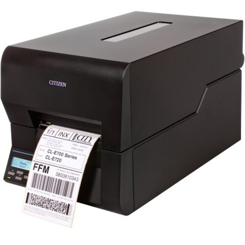 Citizen CL-E720DT Desktop Direct Thermal Printer - Monochrome - Label Print - USB - 104 mm (4.09") Print Width - 203 mm/s 