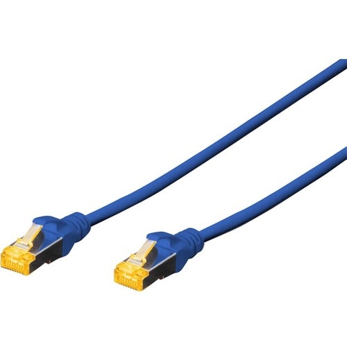 Digitus CAT 6A S/FTP Patchkabel. Kabellänge: 0,25 m, Kabelstandard: Cat6a, Kabelschirmung: S/FTP (S-STP), Anschluss 1: RJ-