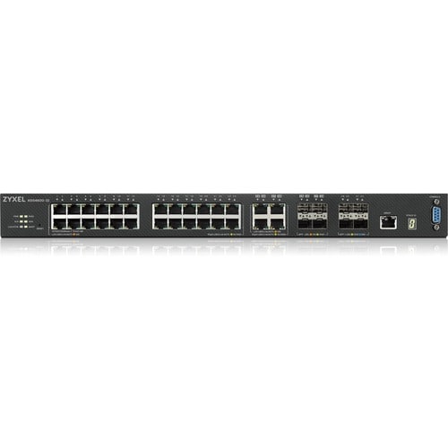 ZYXEL XGS4600 XGS4600-32 28 Ports Manageable Layer 3 Switch - 10 Gigabit Ethernet, Gigabit Ethernet - 10GBase-X, 10/100/10