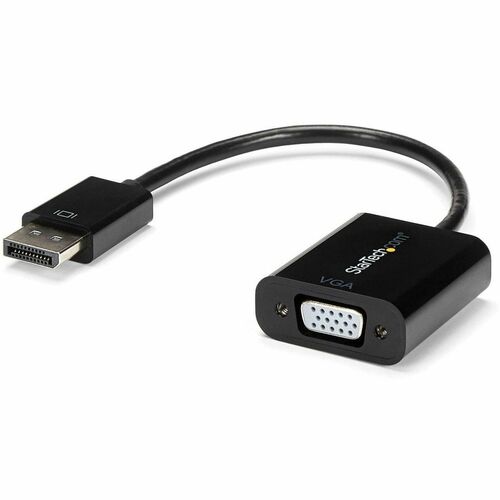 StarTech.com DisplayPort to VGA Adapter, Active DP to VGA Converter, 1080p Video, DP to VGA Adapter Dongle (Digital to Ana
