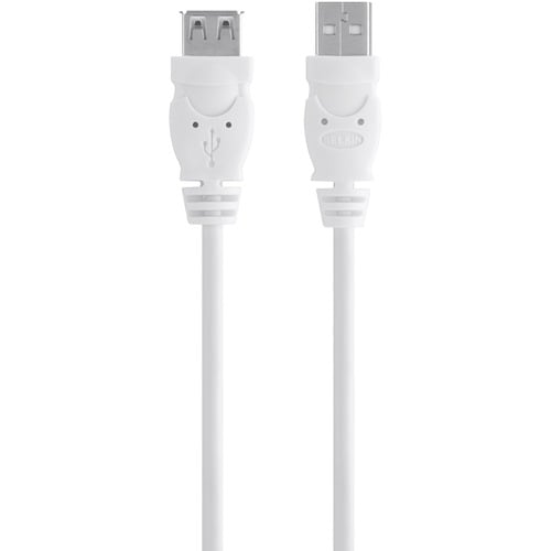 Belkin USB Extension Data Transfer Cable - 9.84 ft USB Data Transfer Cable - First End: USB 2.0 Type A - Second End: USB T