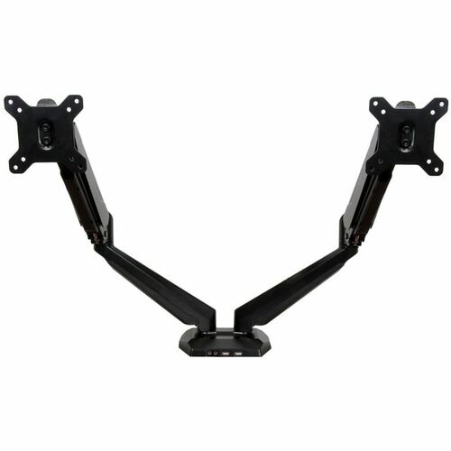 StarTech.com Montagearm für Monitor - Schwarz - Höhenverstellbar - 2 Unterstützte(r) Display(s)Bildschirmgröße: 30,5 cm bi