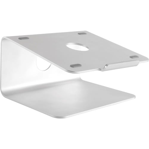 Neomounts Neomounts Pro Notebook Stand - Up to 43.2 cm (17") Screen Support - 24 cm Depth - Desktop - Silicone, Brushed Al