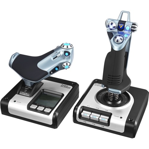 Saitek Pro Flight X52 Gaming Joystick - Cable - USB - PC