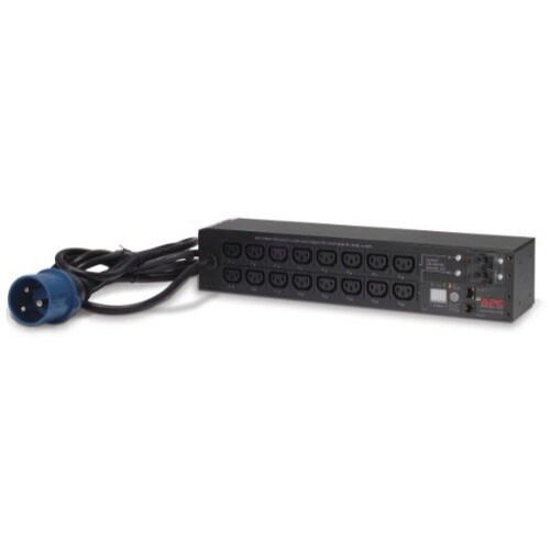 APC by Schneider Electric Rack PDU, Switched, 2U, 32A, 230V, (16)C13 - Switched - IEC 60309 (2P+E) 32A - 16 x IEC 60320 C1