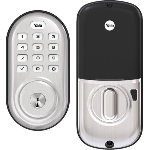 Yale Assure Lock Push Button Deadbolt - Z-WaveSatin Nickel