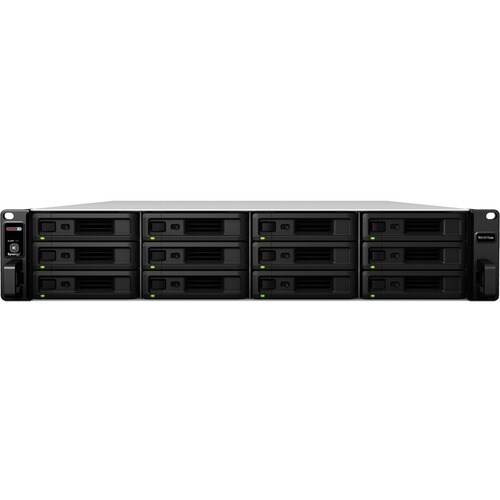 Synology RX1217sas Drive Enclosure - SAS Host Interface Rack-mountable - 12 x HDD Supported - 12 x SSD Supported - 12 x To