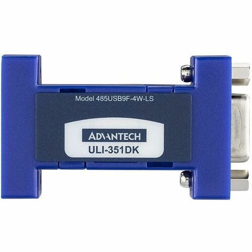 Advantech ULI-351DK - USB to RS-485 4 Wire (DB9 Female) Converter Locked Serial Number - 1 x DB-9 RS-485 Serial - Female -