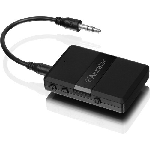 Aluratek Universal Bluetooth Audio Receiver and Transmitter - 33 ft - Portable