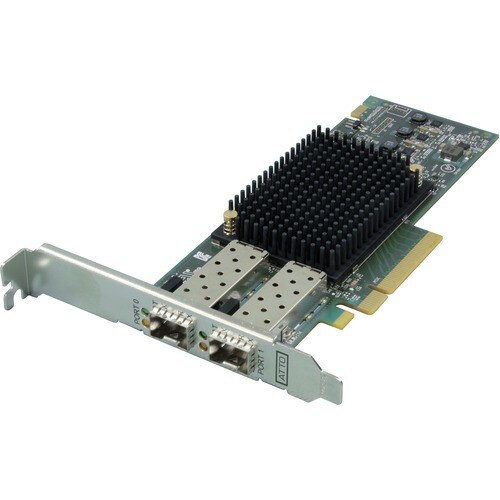 ATTO Dual-channel 16-Gigabit Gen 6 Fibre Channel HBA - PCI Express 3.0 x8 - 16 Gbit/s - 2 x Total Fibre Channel Port(s) - 