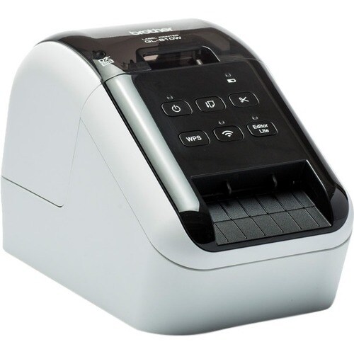 Brother QL-810W Desktop Direct Thermal Printer - Monochrome - Label Print - USB - Wireless LAN - 58 mm (2.28") Print Width