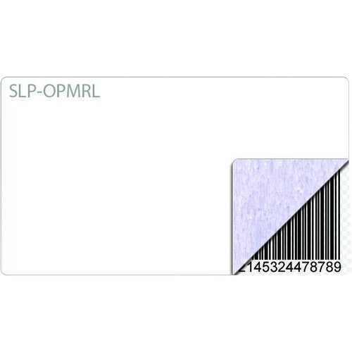 Seiko SLP-OPMRL Multipurpose Label - 28 mm Width x 51 mm Length - Permanent Adhesive - Rectangle - Direct Thermal - White 