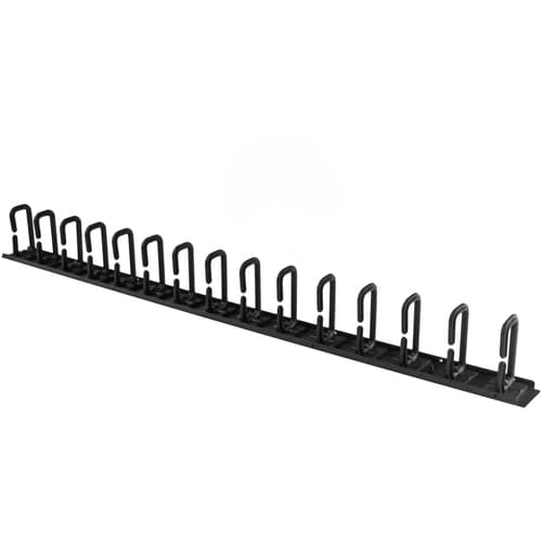 StarTech.com Vertical Cable Organizer with D-Ring Hooks - Vertical Cable Management Panel - 0U - 2.8ft. - Cable Organizer 