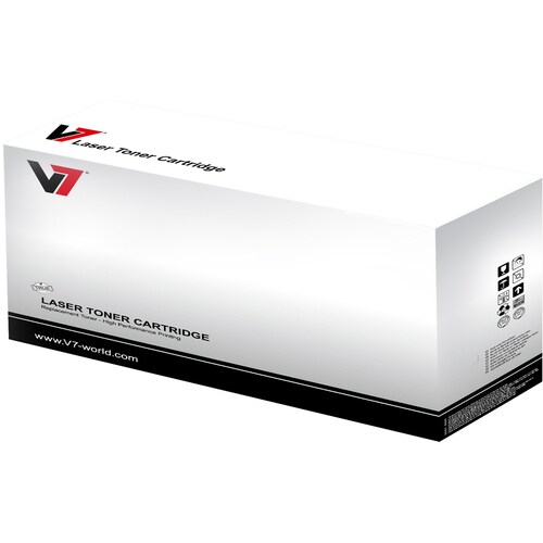 V7 Laserdruck Tonerkartusche (716Y) - Gelb - Remanufactureder Pack - Laserdruck