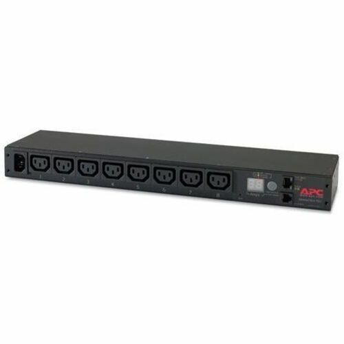 APC by Schneider Electric NetShelter PDU - Metered - IEC 60320 C14 - 8 x IEC 60320 C13 - 15 A - 200 V, 208 V, 230 V Eingan