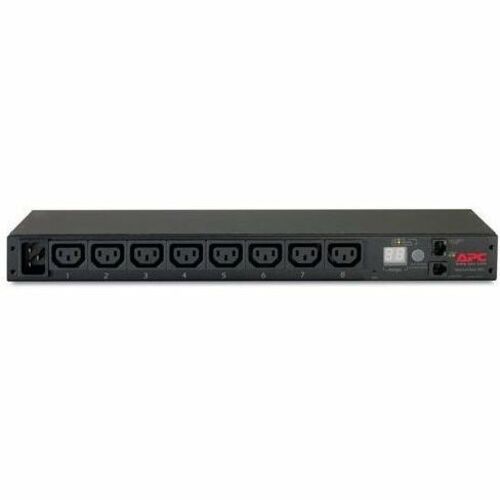 APC PDU - Metered - IEC 60320 C20 - 20 A - 200 V, 208 V, 230 V Eingang - 208 V AC, 230 V AC Ausgang - 1U Netzwerk (RJ-45) 
