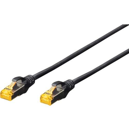 DIGITUS Professional 25 cm Kategorie 6a Netzwerkkabel für Netzwerkgerät - Zweiter Anschluss: 1 x RJ-45 Network - Male - Pa