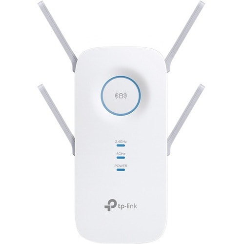 TP-Link RE650 IEEE 802.11ac 2.54 Gbit/s Wireless Range Extender - 5 GHz, 2.40 GHz - 4 x External Antenna(s) - External - M