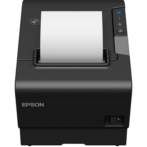 Epson OmniLink TM-T88VI Direct Thermal Printer - Monochrome - Receipt Print - Ethernet - USB - Serial - Near Field Communi