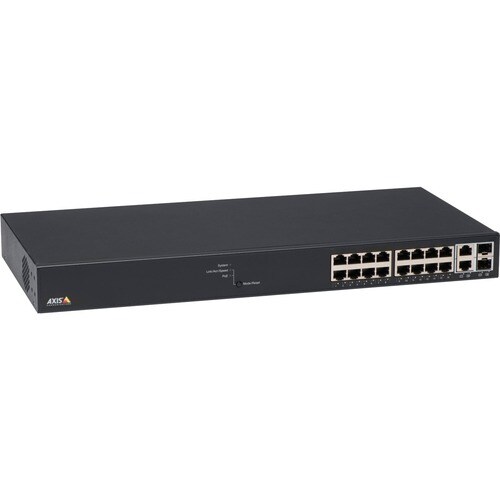 AXIS T8516 16 Ports Manageable Ethernet Switch - Gigabit Ethernet - 10/100/1000Base-T - 2 Layer Supported - Modular - 2 SF