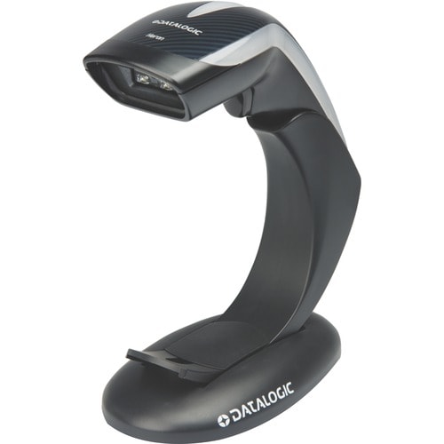 Datalogic Heron HD3430 Handheld Barcode Scanner Kit - Cable Connectivity - Black - 1D, 2D - Imager - USB