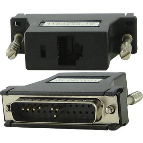 8 pack of # 04006990 IOLAN RJ45F to DB25M Straight-thru  adapter for modems