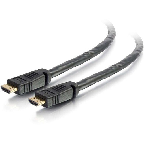 C2G 35ft 4K HDMI Cable with Gripping Connectors - Plenum Rated - HDMI for Audio/Video Device - 35 ft - 1 x HDMI Male Digit