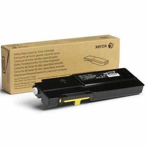 Xerox Original High Yield Laser Toner Cartridge - Yellow Pack - 4800 Pages