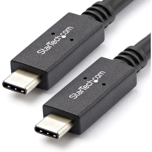 StarTech.com Câble USB-C vers USB-C avec Power Delivery (5A) de 1 m - M/M - USB 3.1 Gen 2 (10 Gb/s) - Certifié USB-IF - Co