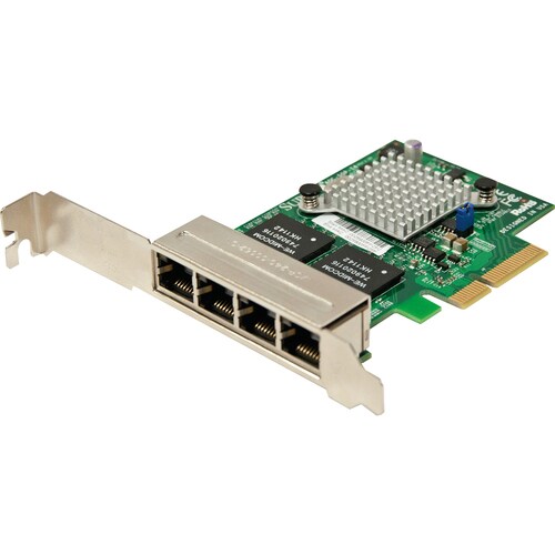 Supermicro SGP-i4 Gigabit-Ethernet-Karte für PC - 10/100/1000Base-T - Plug-in-Karte - PCI Express - 4 Anschluss(e) - 4 - T