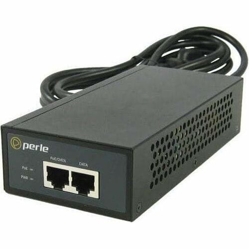 PINJ130 - POE POWER INJECTOR. ONE PORT 10/100/1000BASE-T 30 WATTS IEEE 802.3AT COMPLIANT. POE+ AND POE COMPATIBLE. AUS AC 