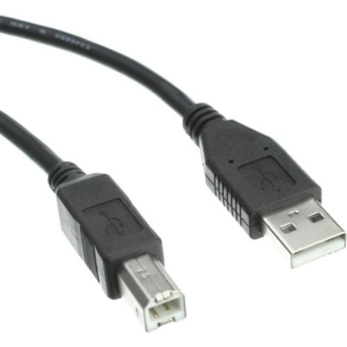 Axiom USB 2.0 Type-A to USB Type-B Cable M/M 10ft - 10 ft (3.05 m) USB Data Transfer Cable for Mouse, Keyboard, Portable H