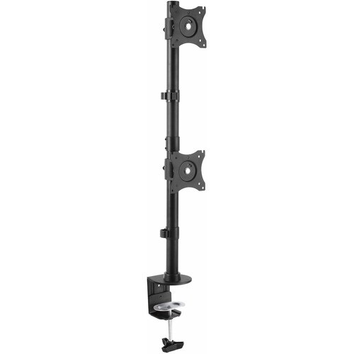 StarTech.com Desk Mount Dual Monitor Mount, Vertical, Steel Dual Monitor Arm, For VESA Mount Monitors up to 27" (22lb/10kg