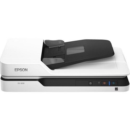 Epson WorkForce DS-1630 Sheetfed/Flatbed Scanner - 1200 dpi Optical - 30-bit Color - 8-bit Grayscale - 25 ppm (Mono) - Dup