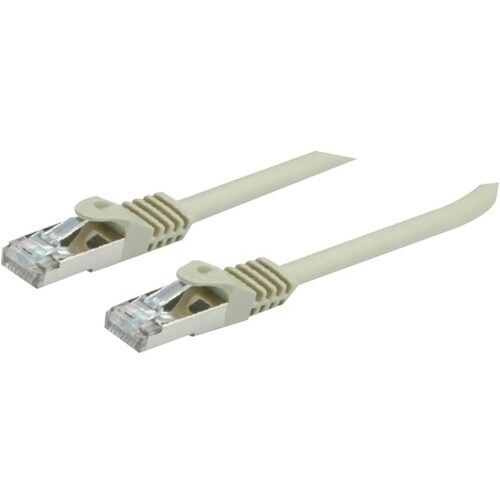 ROLINE Patchkabel Kat.6A S/FTP (PiMF), Component Level, LSOH, grau, 2 m