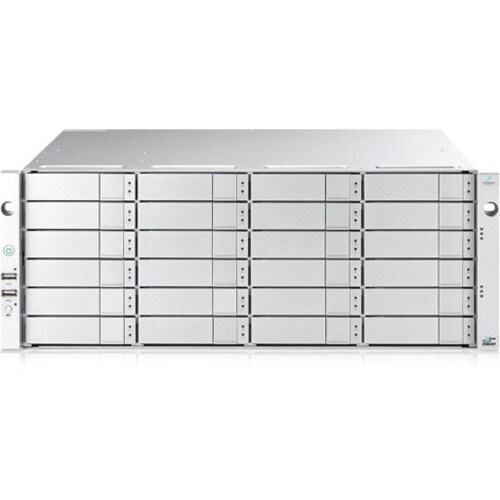 Promise VTrak E5800fD 24 x Total Bays SAN Storage System - 96 TB HDD - 4U Rack-mountable - 24 x HDD Installed - 96 TB Inst