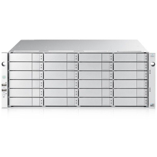 Promise VTrak E5800fD 24 x Total Bays SAN Storage System - 192 TB HDD - 4U Rack-mountable - 24 x HDD Installed - 192 TB In
