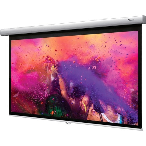 Optoma DS-9106MGA 269.2 cm (106") Manual Projection Screen - 16:9 - Matte White - 132 cm (52") x 234 cm (92.1") - Wall Mou