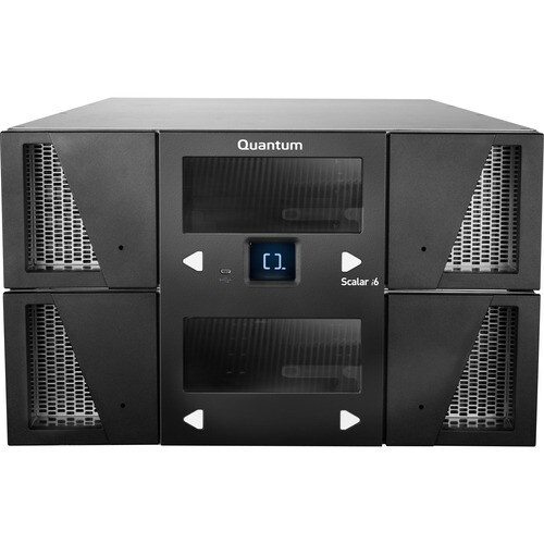 Quantum Scalar i6 Bandbibliothek-Steuermodul50 x Kassettensteckplatz - 6U - Rackmount - Fibre Channel - Netzwerk (RJ-45)