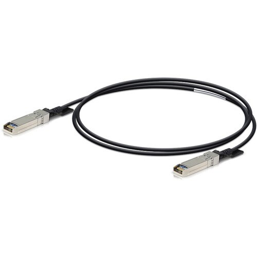 Ubiquiti Network Cable - 6.6 ft Network Cable for Network Device - 10 Gbit/s - Black