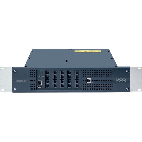 Auerswald COMpact 5200R PBX-System - 32,5 cm Breite x 24 cm Tiefe x 8,8 cm Höhe - Plastik, Metall