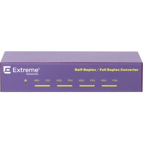 Extreme Networks 10958 Half-Duplex to Full-Duplex Converter - 2.7 cm Height x 12.9 cm Width x 6.9 cm Depth