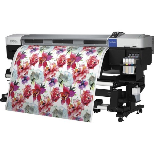 Epson SureColor F7200 Dye Sublimation Large Format Printer - 64" Print Width - Color - 4 Color(s) - 325 ft²/h Color Speed 